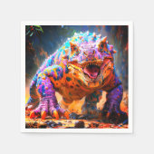 Serviette En Papier DInosaur (Devant)
