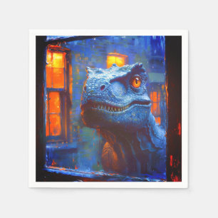 Serviette En Papier DInosaur