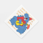 Serviette En Papier Dinosaur fête d'anniversaire (Coin)