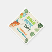 Serviette En Papier Dinosaur Papier serviettes anniversaire Dino party (Coin)