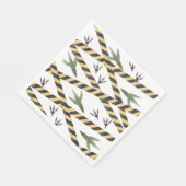 Serviette En Papier Dinosaur Partie de construction serviettes (Coin)