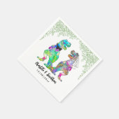 Serviette En Papier Dinosaur Thème Mariage (Coin)