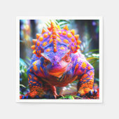 Serviette En Papier Dinosaure (Devant)