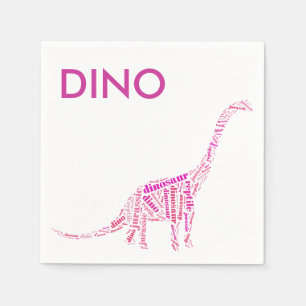 Serviette En Papier Dinosaure