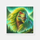 Serviette En Papier Dinosaure (Devant)