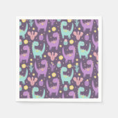 Serviette En Papier Dinosaure (Devant)