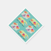 Serviette En Papier Dinosaure (Coin)