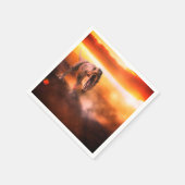 Serviette En Papier Dinosaure (Coin)