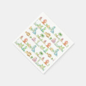 Serviette en papier dinosaure, fournitures pour fê (Coin)