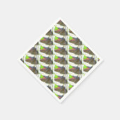 Serviette En Papier Dinosaure Parti Animal (Coin)