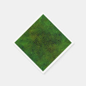 Serviette En Papier Dinosaure Vert Caché (Coin)