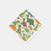 Serviette En Papier dinosaures (Coin)