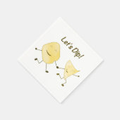 Serviette En Papier Dip ! (Pomme de terre caricaturale et chipe de tor (Coin)
