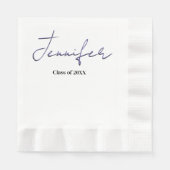 Serviette En Papier Diplômation Simple (Devant)
