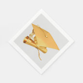 Serviette En Papier Diplôme (Coin)