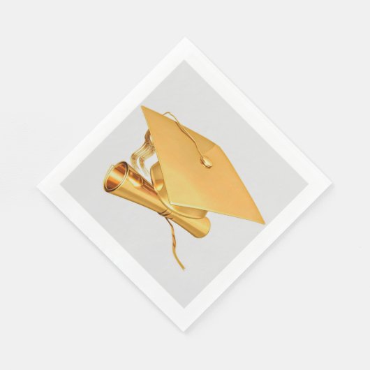 Serviette En Papier Diplôme (Coin)