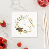 Serviette En Papier Diplôme (En situation)