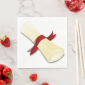 Serviette En Papier Diplôme (En situation)