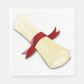 Serviette En Papier Diplôme (Devant)