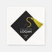 Serviette En Papier Diplôme 2025 (Devant)