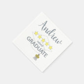 Serviette En Papier Diplômé 5 étoiles (Coin)