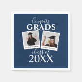 Serviette En Papier Diplôme conjoint | 2 serviettes photo (Devant)