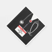 Serviette En Papier Diplôme de docteur créatif (Coin)