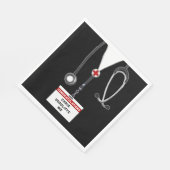 Serviette En Papier Diplôme de doctorat créatif (Coin)