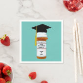 Serviette En Papier Diplôme de l'école de pharmacie Pharmacien (En situation)