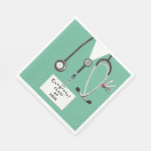 Serviette En Papier Diplôme de l'école de soins infirmiers (Coin)