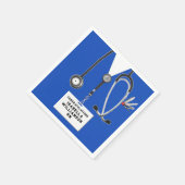 Serviette En Papier Diplôme de l'école de soins infirmiers (Coin)