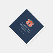 Serviette En Papier Diplôme de l'Université d'Auburn - Auburn Tigers (Coin)
