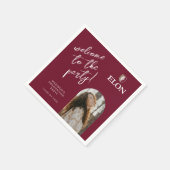 Serviette En Papier Diplôme de l'Université Elon (Coin)