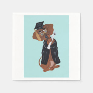 Serviette En Papier Diplômé de teckel