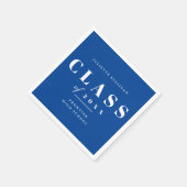 Serviette En Papier Diplôme de Type Minimal (Coin)
