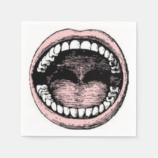 Serviette En Papier Diplôme d'études dentaires (Devant)