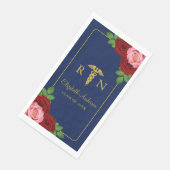 Serviette En Papier Diplôme d'infirmière (Coin)