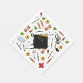 Serviette En Papier Diplôme d'infirmière (Coin)