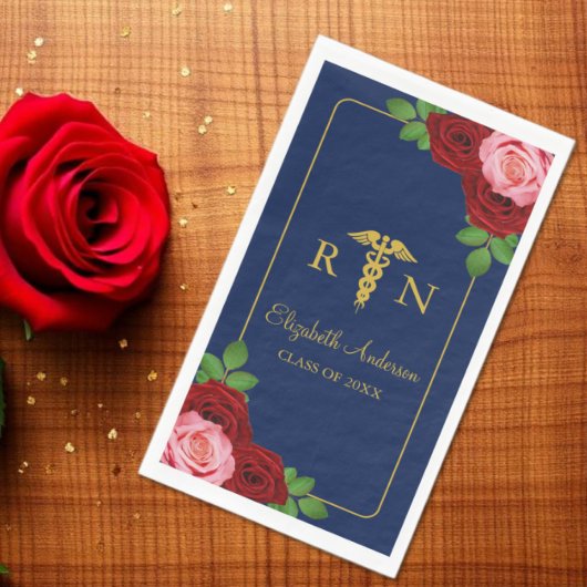 Serviette En Papier Diplôme d'infirmière