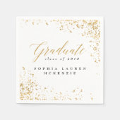 SERVIETTE EN PAPIER DIPLÔMÉ ÉLÉGANT ET MODERNE (Devant)