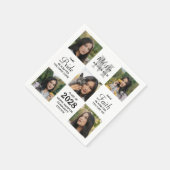 Serviette En Papier Diplômé Inspirational 5 Photo Collage Graduation (Coin)