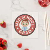 Serviette En Papier Diplôme Médicale (En situation)