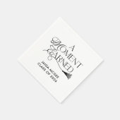 Serviette En Papier Diplôme Mérité (Coin)
