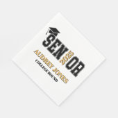 Serviette En Papier Diplômé senior 2026 (Coin)
