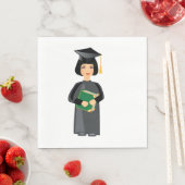 Serviette En Papier Diplômée (En situation)