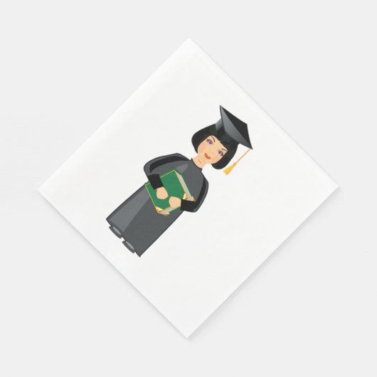 Serviette En Papier Diplômée (Coin)