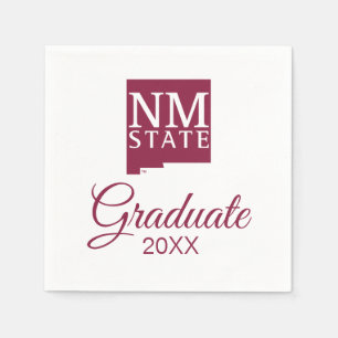 Serviette En Papier Diplômés de l'Université d'État du Nouveau-Mexique
