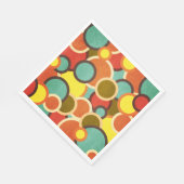 Serviette En Papier Disco 70s 60s (Coin)