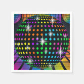Serviette En Papier Disco Party (Devant)