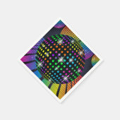 Serviette En Papier Disco Party (Coin)